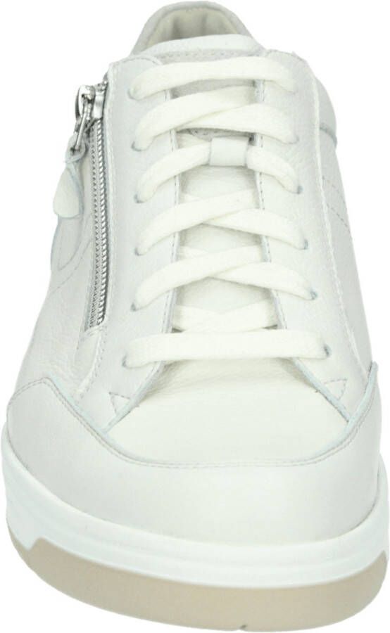 Durea 6281~K~~~~~~~~~~~~~~~~~~~~~~~~ Lage sneakersDames sneakers Wit beige - Foto 3