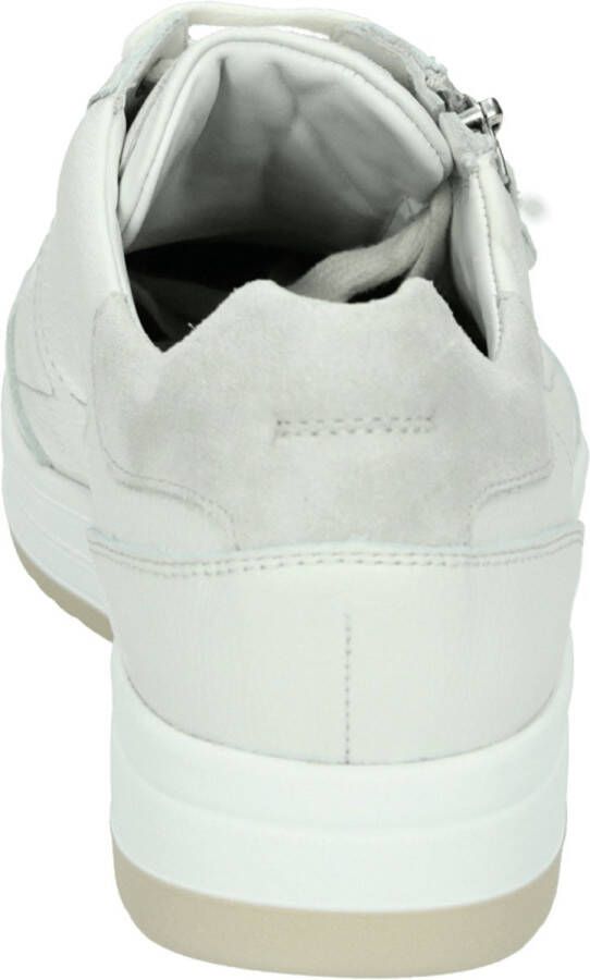 Durea 6281~K~~~~~~~~~~~~~~~~~~~~~~~~ Lage sneakersDames sneakers Wit beige - Foto 4
