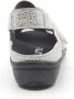 Durea 7258 216 6683 Zilver kleurige dames sandalen met klittenband sluiting - Thumbnail 11