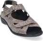 Durea 7258~G~~~~~~~~~~~~~~~~~~~~~~~~ Platte sandalenDames Sandalen Bruin - Thumbnail 10