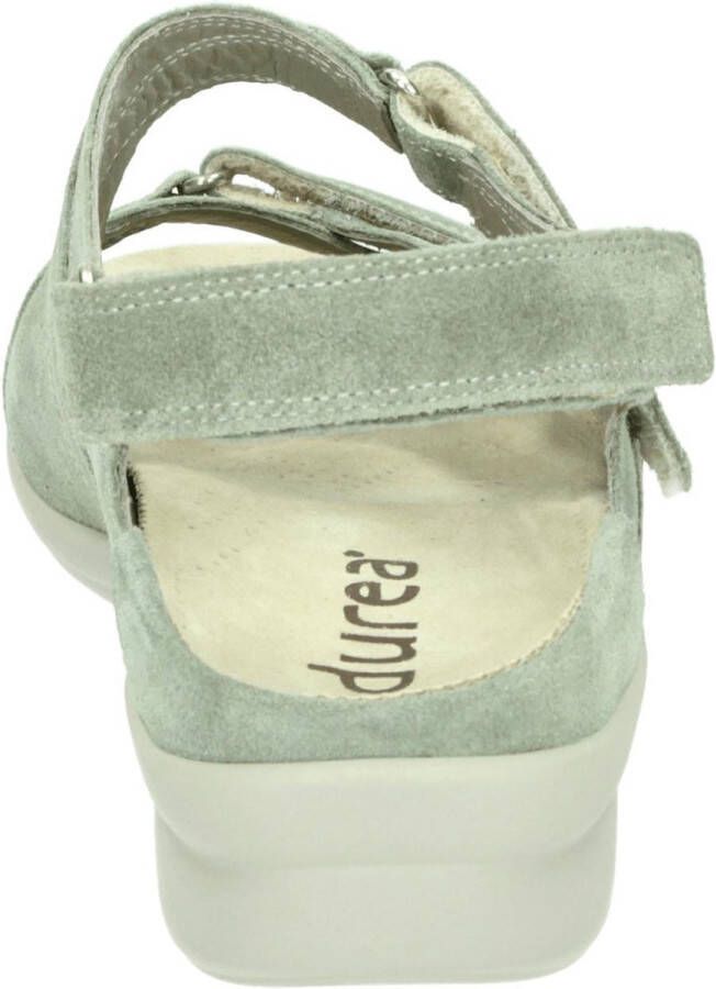 Durea 7258 H Volwassenen Platte sandalenDames Sandalen Kleur: Groen - Foto 7