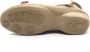 Durea 7258~K~~~~~~~~~~~~~~~~~~~~~~~~ Platte sandalenDames Sandalen Wit beige - Thumbnail 5
