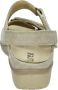 Durea 7258~K~~~~~~~~~~~~~~~~~~~~~~~~ Platte sandalenDames Sandalen Wit beige - Thumbnail 6