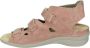 Durea 7272~G~~~~~~~~~~~~~~~~~~~~~~~~ Platte sandalenDames Sandalen Roze - Thumbnail 2