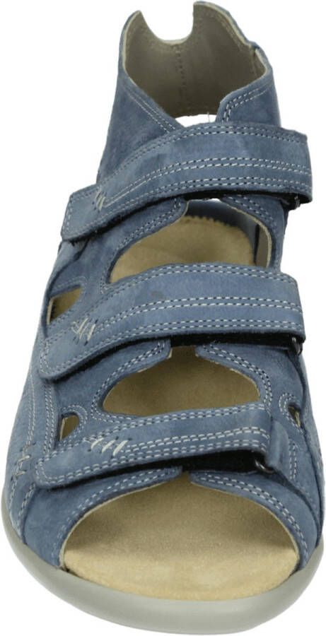 Durea 7272 H Volwassenen Platte sandalen Blauw