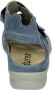 Durea 7272~H~~~~~~~~~~~~~~~~~~~~~~~~ Platte sandalenDames Sandalen Blauw - Thumbnail 3
