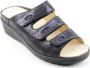Durea 7369 044G Blauw G-Wijdte Sandalen - Thumbnail 3
