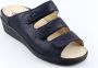 Durea 7369 044G Blauw G-Wijdte Sandalen - Thumbnail 4