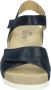 Durea 7403~H~~~~~~~~~~~~~~~~~~~~~~~~ Sandalen met hak Blauw - Thumbnail 2