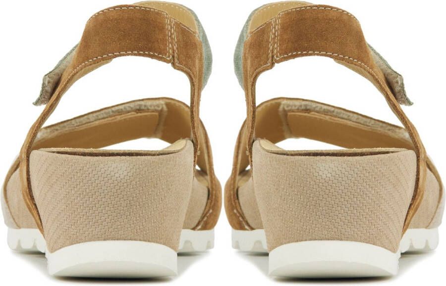 Durea 7403 H Volwassenen Sandalen met hak Bruin