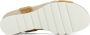 Durea 7403 025 9594 cognacbruin combi plateau sandaal wijdte H - Thumbnail 2