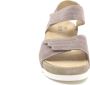 Durea 7404 025 0288 Rose kleurige dames sandalen met klittenband sluiting - Thumbnail 5