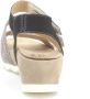 Durea 7405 028 0291 Multicolor brede dames sandaal wijdte K - Thumbnail 3