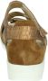Durea 7406~G~~~~~~~~~~~~~~~~~~~~~~~~ Sandalen met hakDames Sandalen Cognac - Thumbnail 3