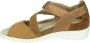 Durea 7406 G Volwassenen Sandalen met hakDames Sandalen Cognac - Thumbnail 4