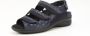 Durea 7409~K~~~~~~~~~~~~~~~~~~~~~~~~ Platte sandalenDames Sandalen Blauw - Thumbnail 3