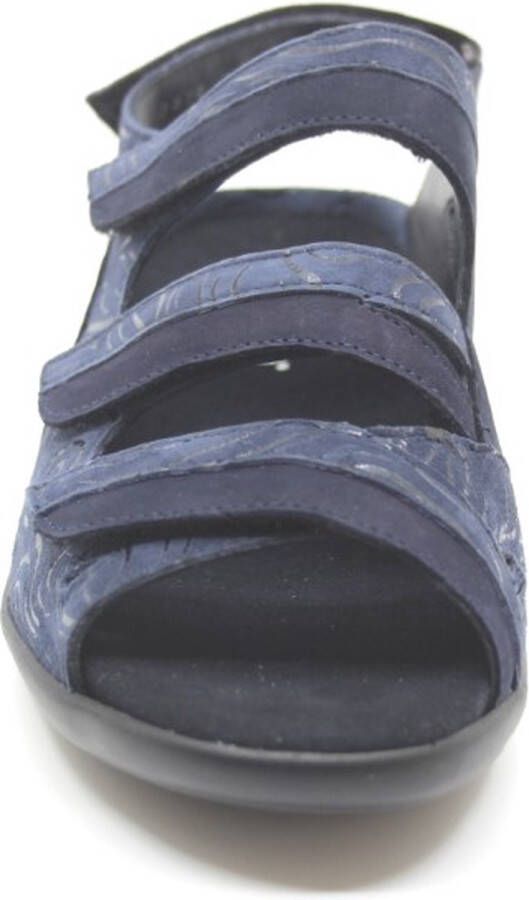 Durea 7409 K Volwassenen Platte sandalen Blauw