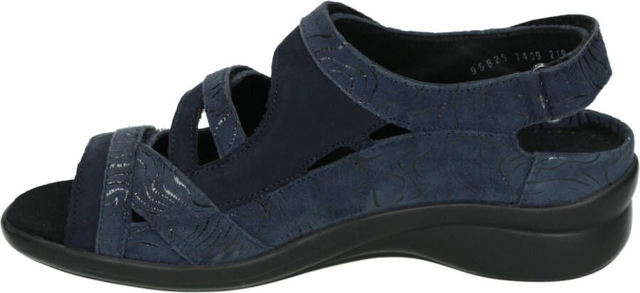 Durea 7409 K Volwassenen Platte sandalenDames Sandalen Blauw