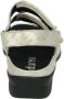 Durea 7409~K~~~~~~~~~~~~~~~~~~~~~~~~ Platte sandalenDames Sandalen Wit beige - Thumbnail 4