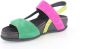 Durea 7418.795.0487-H dames sandalen sportief (5) groen - Thumbnail 3