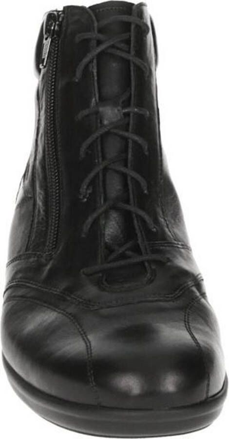 Durea 9605 K Volwassenen VeterlaarzenHoge sneakersDames veterschoenenHalf-hoge schoenen Zwart