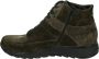 Durea 9684~K~~~~~~~~~~~~~~~~~~~~~~~~ Hoge sneakersVeterlaarzenDames veterschoenenDames sneakersHalf-hoge schoenen Groen - Thumbnail 4