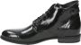 Durea 9697~E~~~~~~~~~~~~~~~~~~~~~~~~ Hoge sneakersVeterlaarzenDames veterschoenenDames sneakersHalf-hoge schoenen Zwart - Thumbnail 4