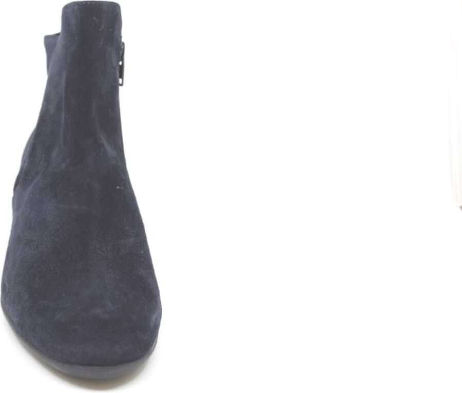 Durea 9716 874 8724 Blauw suède enkellaarzen wijdte G