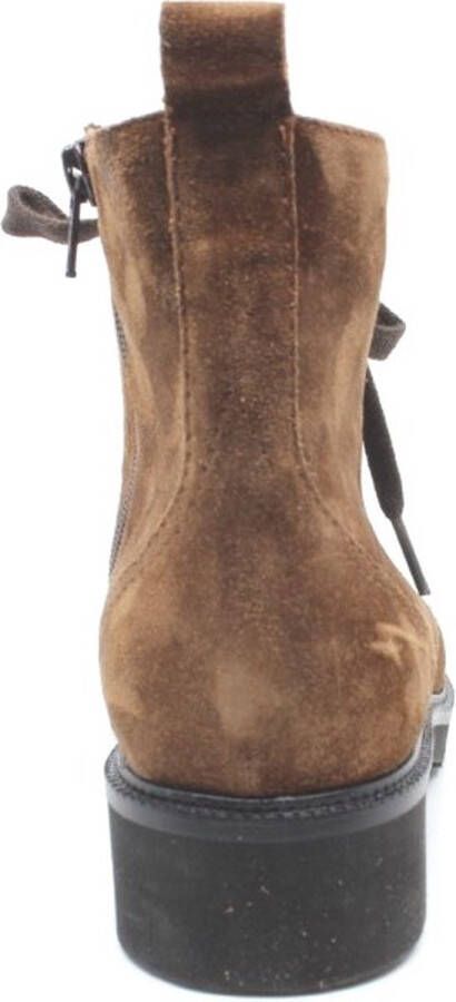 Durea 9720 Veterboots Suede Smal Wijdte E