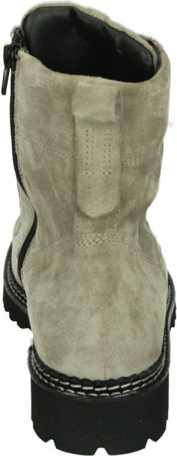 Durea 9722~G~~~~~~~~~~~~~~~~~~~~~~~~ Hoge sneakersVeterlaarzenDames veterschoenenDames sneakersHalf-hoge schoenen Taupe - Foto 4