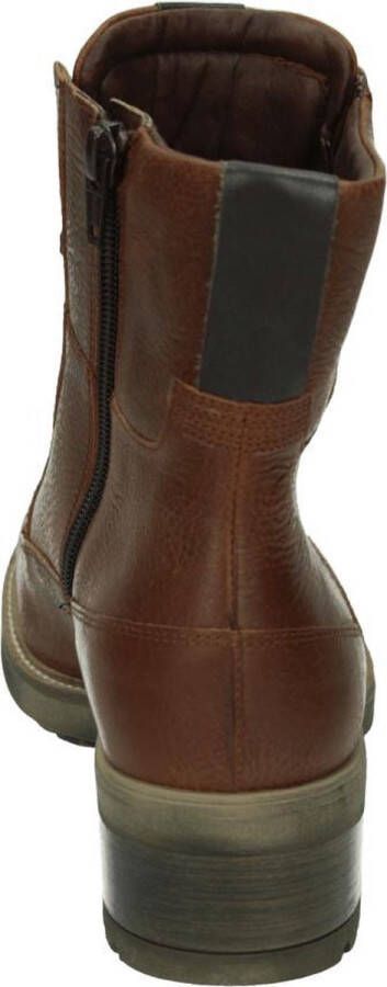 Durea 9725 H Volwassenen VeterlaarzenHoge sneakersDames veterschoenenHalf-hoge schoenen Cognac