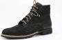 Durea 9731~H~~~~~~~~~~~~~~~~~~~~~~~~ Hoge sneakersVeterlaarzenDames veterschoenenDames sneakersHalf-hoge schoenen Zwart - Thumbnail 9