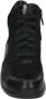Durea 9735~E~~~~~~~~~~~~~~~~~~~~~~~~ Hoge sneakersVeterlaarzenDames veterschoenenDames sneakersHalf-hoge schoenen Zwart - Thumbnail 3