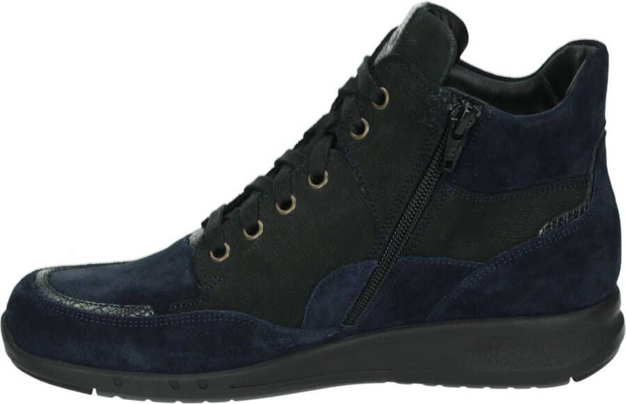 Durea 9735 H Volwassenen VeterlaarzenHalf-hoge schoenen Blauw