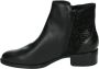 Durea Dames Enkellaars 9739 9359 Zwart Combi Wijdte K - Thumbnail 4