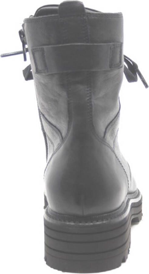 Durea 9758 754 5598 Zwarte stoere dames veterboot