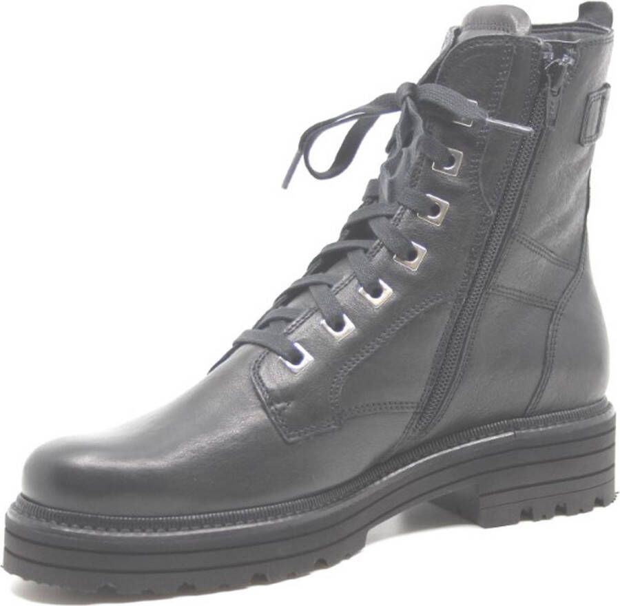 Durea 9758 754 5598 Zwarte stoere dames veterboot