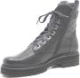 Durea 9758 754 5598 Zwarte stoere dames veterboot - Thumbnail 6