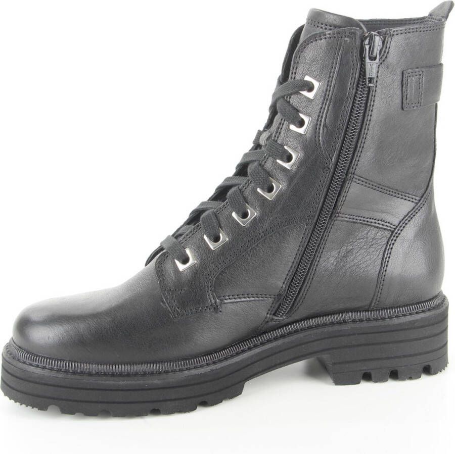 Durea 9758 755 5598 zwart leren biker boot- H