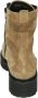 Durea 9758~H~~~~~~~~~~~~~~~~~~~~~~~~ Hoge sneakersVeterlaarzenDames veterschoenenDames sneakersHalf-hoge schoenen Taupe - Thumbnail 2