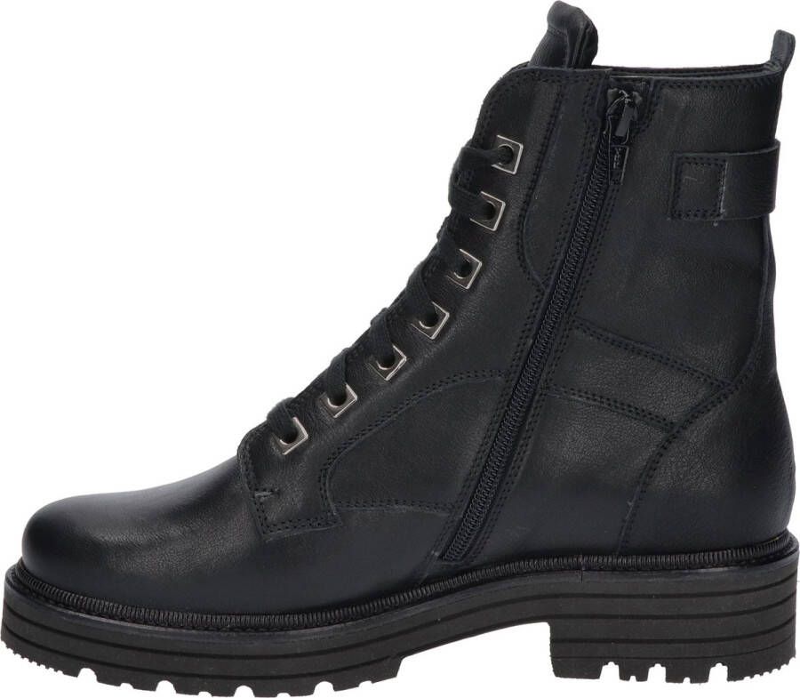 Durea 9758 H Volwassenen VeterlaarzenHalf-hoge schoenen Zwart