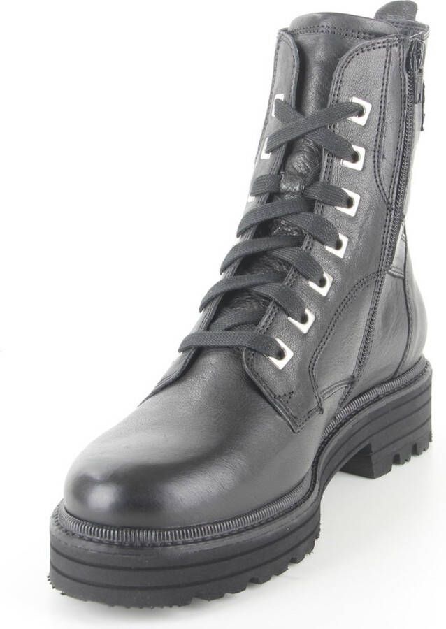 Durea 9758 H Volwassenen VeterlaarzenHalf-hoge schoenen Zwart
