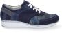 Durea 6225 685 9633 blauwe sneaker met stretch wijdte H - Thumbnail 14