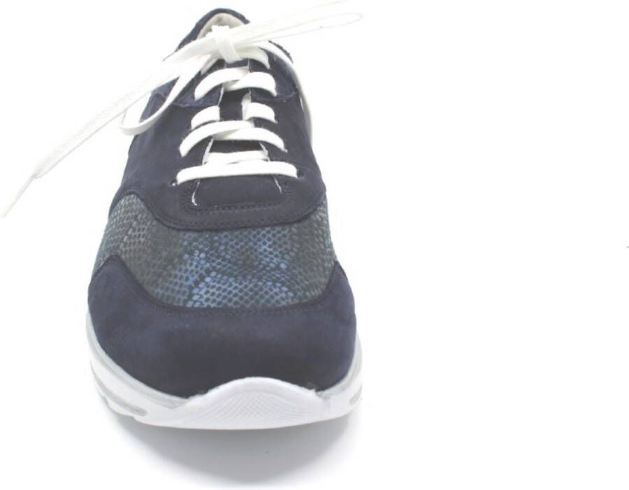 Durea 6225 685 9633 blauwe sneaker met stretch wijdte H - Foto 5