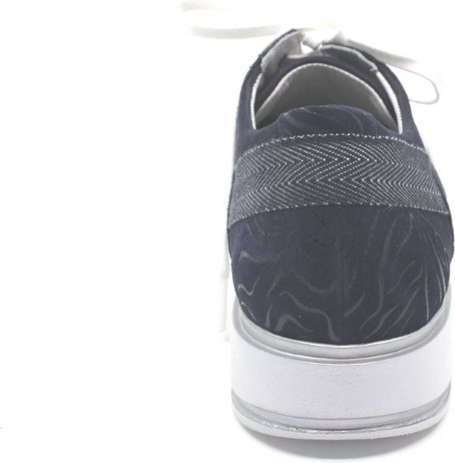 Durea 6225 685 9633 blauwe sneaker met stretch wijdte H - Foto 9