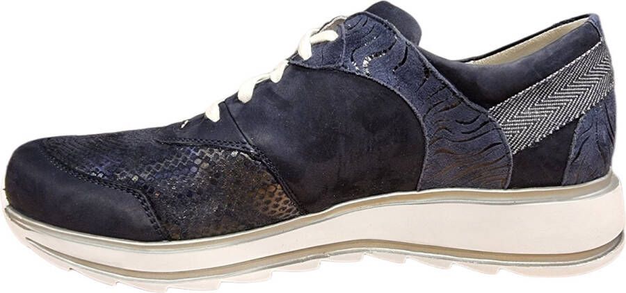 Durea 6225 685 9633 blauwe sneaker met stretch wijdte H - Foto 10