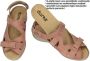 Durea -Dames oud roze sandalen - Thumbnail 3