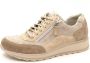 Durea Dames Sneaker 6263-685-0257 Beige Combi Wijdte H (38.5) - Thumbnail 4