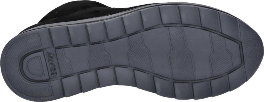 Durea Dames Veterboot 9684-688-9998 Zwart Combi Wijdte K (38 5) - Foto 7