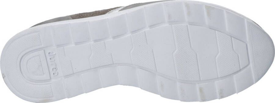 Durea Grijze Sneakers Wijdte H